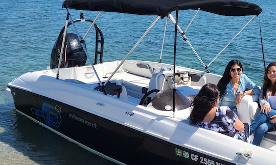 2022 18ft Bayliner in San Diego Harbor