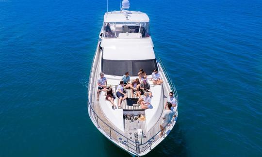 Luxury and Private Charters Aboard 75ft Monte Fino in Moreton Bay