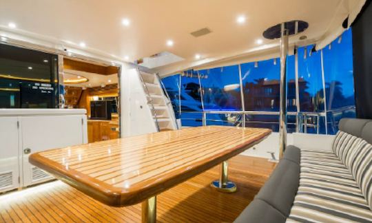 Luxury Private Charters Aboard 74ft Monte Fino in Moreton Bay