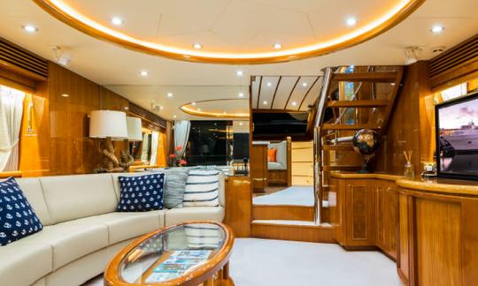 Luxury and Private Charters Aboard 75ft Monte Fino in Moreton Bay