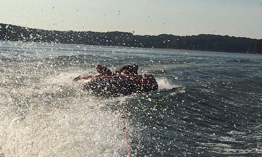 Sport Boat on Lake Hartwell with Tube, Skis and wakeboard included