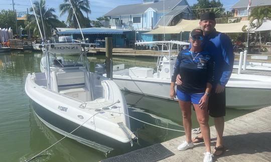 Console central Donzi de 32 pés para barcos de pesca em Key West!!