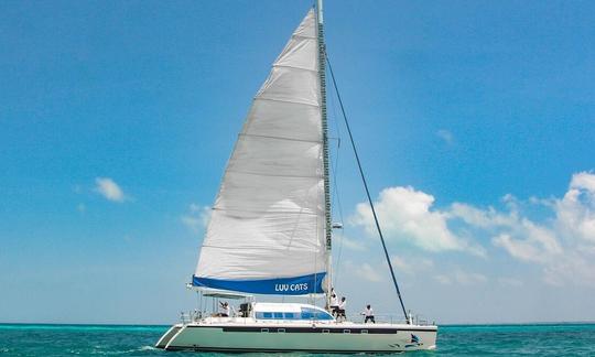 Charter this  53ft Cruising Catamaran for a Boat Party in Cancún, Quintana Roo