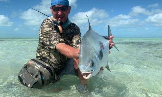 Pêche à plat pour 2 personnes à San Pedro, Belize