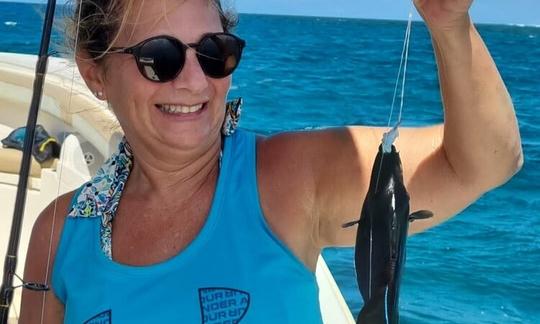 Pesca de fondo en las Islas Turcas y Caicos