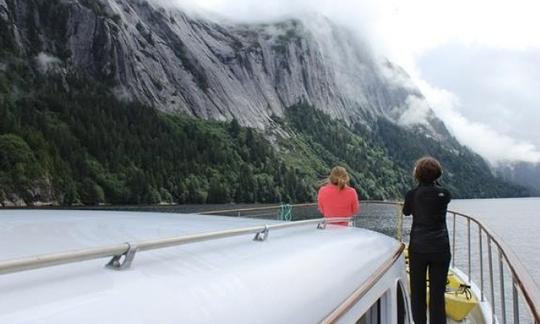 Location de yacht à moteur de luxe Longhorn de 67 pieds à Ketchikan, en Alaska