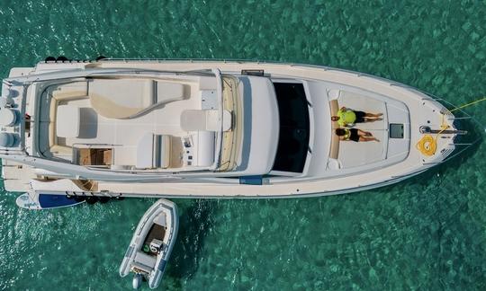 Ferretti 591 Fly Bridge para alugar em Mykonos 