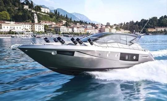 Iate a motor de luxo Cranchi M44 ht 2019 para aventura em Taormina