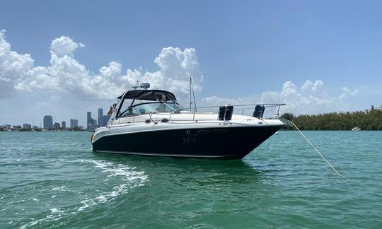 La meilleure location de yacht Sea Ray de 38 pieds à Miami pour un maximum de 10 personnes