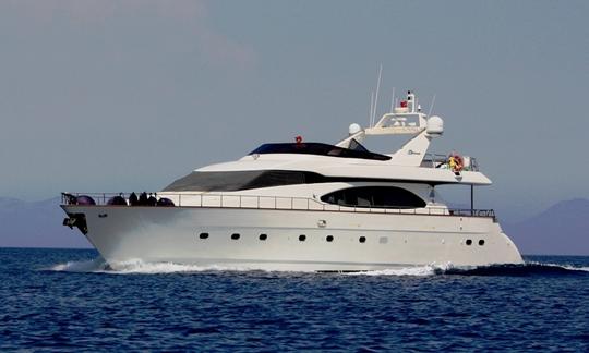 Méga-yacht Azimut 85 Ultimate à louer à Muğla