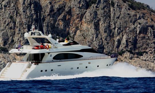 Méga-yacht Azimut 85 Ultimate à louer à Muğla