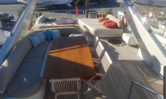 Méga-yacht Azimut 85 Ultimate à louer à Muğla