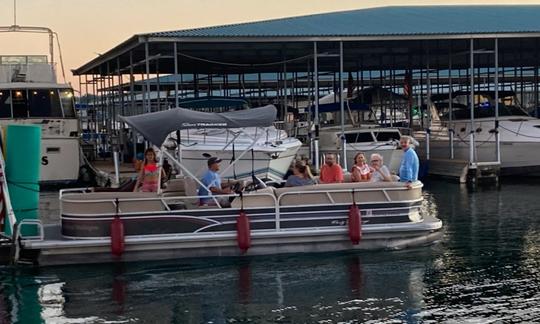 Barge de fête sur le lac Travis