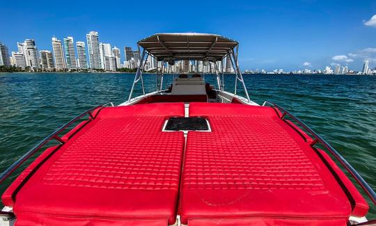 Louez notre 38 pieds. Bateau privé exclusif à Carthagène