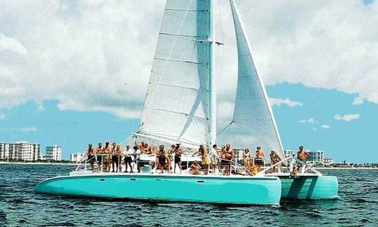 Palm Breeze - Catamarã de festas de 55 pés para alugar em Ft. Lauderdale