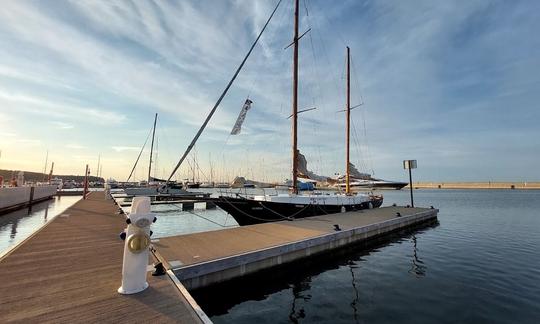 42ft Ferrocement Sailboat "Alison" for Rental with crew in Tallinn, Estonia