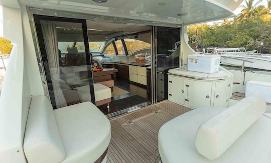 Sleek Sports Yacht with Gourmet Lunch & Open Bar