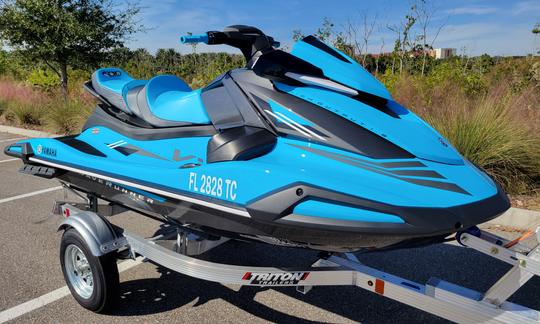 Lujo y recreativo 2022, Yamaha VX Cruiser HO de 3 plazas en Florida Central