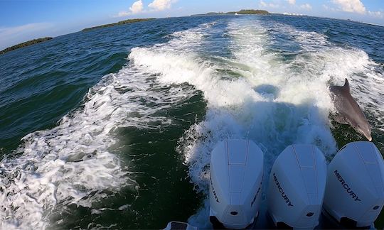 Grande barco de luxo de 35 pés em Fort Myers, Flórida