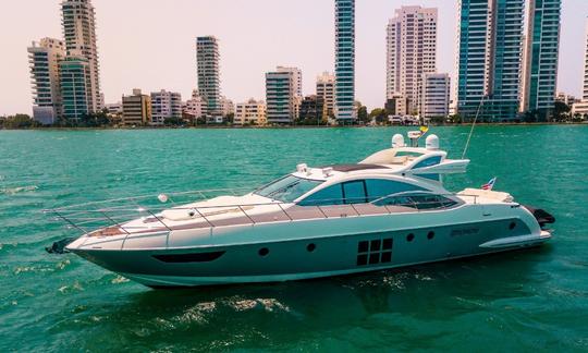 Alugue este lindo iate a motor Azimut 62s 