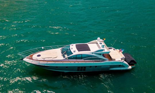 Alugue este lindo iate a motor Azimut 62s 