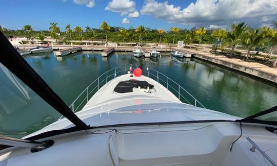 Sea Ray Sedan Bridge 56’ with all inclusive in Cozumel Island, Mexico