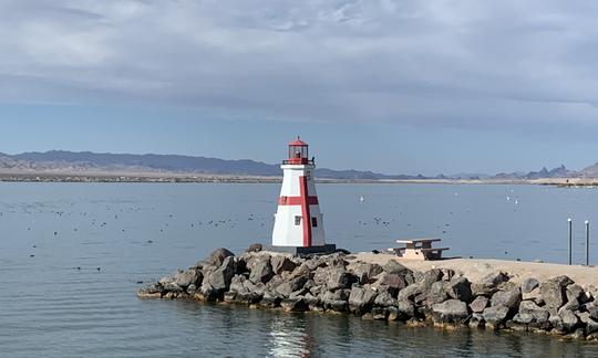 Pontón de autobús de 27 pies/en alquiler en Lake Havasu City