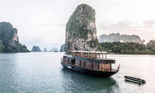 Maha Bhetra - 90ft Traditional Wooden Yacht in Phuket