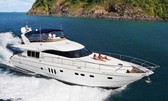 Sanook - Iate a motor Princess 75 Flybridge em Phuket