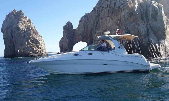 Bonito yate Sundancer Sea Ray de 32 pies en Cabo San Lucas