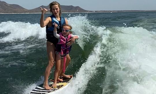 wakesurf with the fam