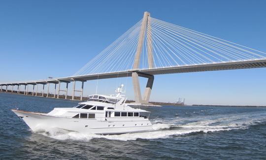 Luxury Broward Motor Yacht Charter in Charleston South, Carolina