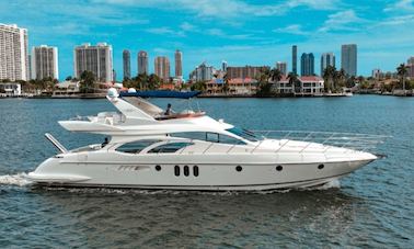 💥Hit the Water in Style this 62' Azimut for up to 12 in Miami. NO HIDDEN FEES