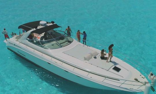 60 PIES - SEA RAY SUNDANCER - PPN - HASTA 20 PERSONAS EN CANCÚN, MÉXICO