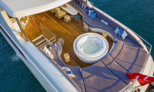 Charter the V-50 Power Mega Yacht in Mugla, Turkey