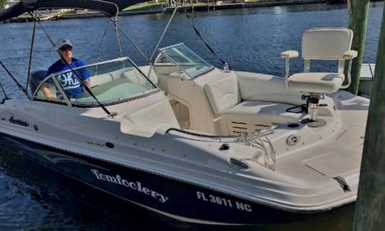 "Chasing Heaven Too" Hurricane 195 Sundeck Boat Rental in Cape Coral, Florida