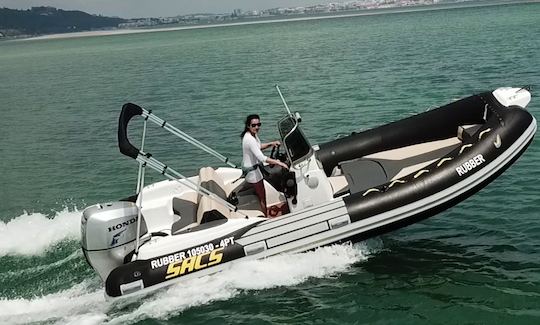 20ft Sacs 590 Rigid Inflatable Boat for rent in Setúbal