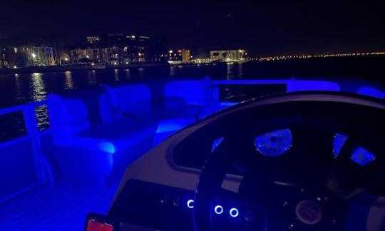 2021 Lexington Pontoon Night Tour Around Tampa, Saint Pete, Clearwater