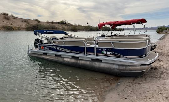 24ft. Sun Tracker Party Barge for rent in Lake Havasu City, AZ