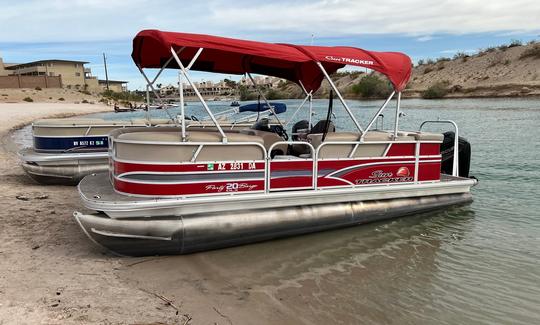 Barcaza Sun Tracker Party de 20 pies en alquiler en Lake Havasu City, AZ