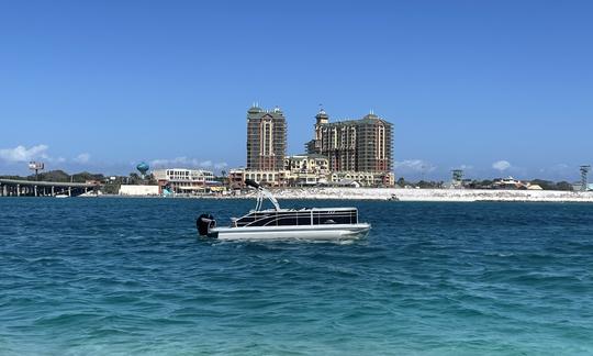 Bennington 22ft Pontoon Rental in Destin, Florida