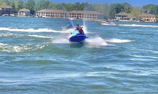 Double Trouble, 2 Yamaha Waverunner Limited on Lake Livingston