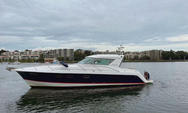 Cruzeiro privado de luxo em Sydney a bordo do Inception Sports Cruiser de 36 pés para 12 pessoas!