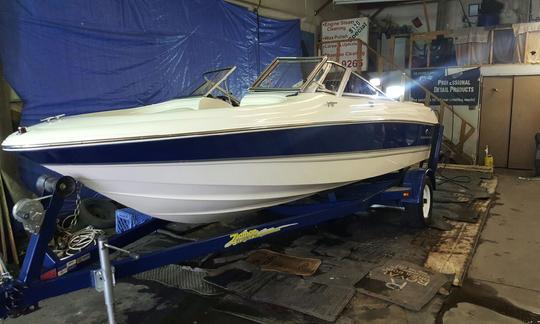 Fun and Fast Chaparral Bowrider for rent @ Lake Tulloch