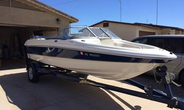 Chaparral Bowrider divertido y rápido en alquiler en Lake Tulloch