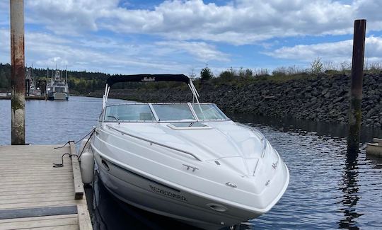 26ft Mariah Z252 Deck Boat Rental in Lake Cowichan, British Columbia