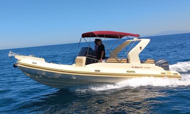 Solemar B23 RIB - Yamaha 225 (4T) à Sivota Lefkada