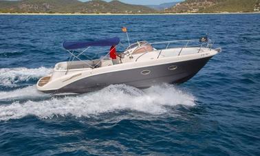 Mano Marine 27.5 Motor Yacht for Rent in San Antonio Abad, Spain!