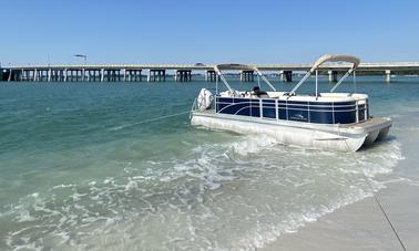 175HP beautiful Bennington Tritoon in Boca Grande, Florida