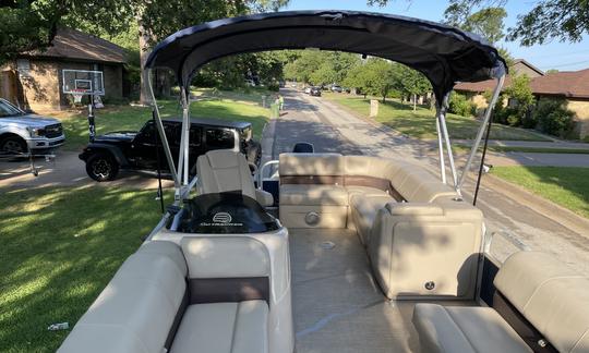 Barco flutuante Sun Tracker Party Barge 20 2019 | Eagle Mountain Lake |